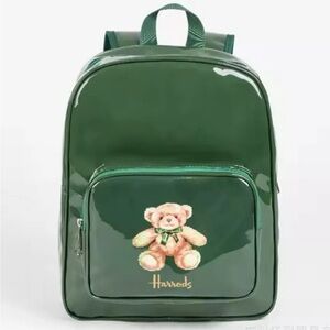 Harrods Teddy Bear Backpack Unisex